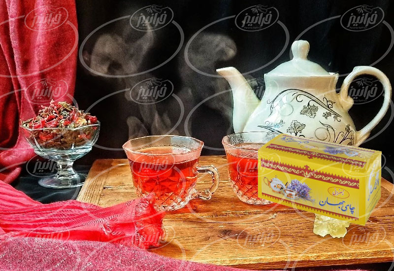 خرید چای جهان زعفران ۲۰ عددی تی بگ 